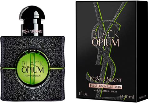 black opium illicit green notes